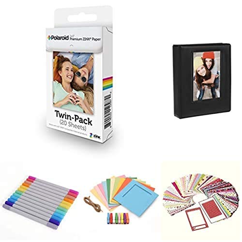 Zink Polaroid Premium Zink Zero Photo Paper with 64-Pocket Mini