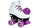 Epic Skates Princess Quad Roller Skates, White/Purple, 3, Purple Princess Quad Skates, Youth 3