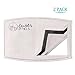 GUOER Cotton Face Mask Can Be Washed Reusable One Size - Not PFFR Mask (07BP14W)