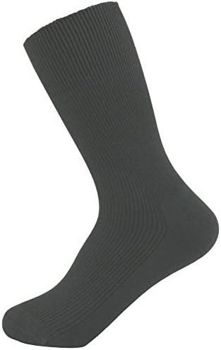 100% Cotton Socks - Women's 3-pair pack Thin - HIDDEN ELASTIC AT TOP ONLY