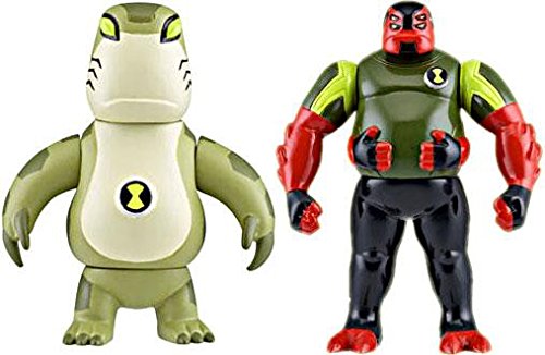 Ben 10 Alien Creation Chamber Mini Figure 2Pack Upchuck and Gorvan
