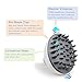 Handheld Scalp Massager for Hair Growth, Electric Hair Scrubber Shampoo Comb For Deep Cleaning & Muscle Relaxation – Head Scratcher Massaging Brush to Stimulate Circulation & Exfoliate The Scalp