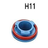 RUNGAO 2Pcs Car LED Headlight Bulb Base Adapter Socket Retainer H11