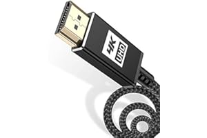 HDMI Cable 25ft,AviBrex [4K@60Hz, 2K@144Hz] 4K HDMI 2.0 Cable High Speed Nylon HDMI Cord Supports 3D,Blu-Ray,HDR,UHD 2160p,10