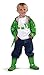 Kidorable Boys Frog Rubber Rain Boots, Green, 10 M US Toddler