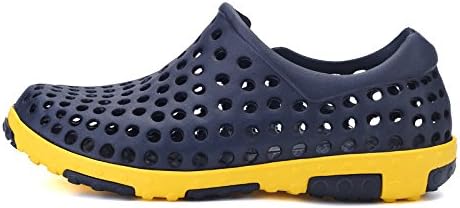 Men's Beach Shoes Summer Men's Mesh Sandal Non-Slip Super Soft Lightweight for Home Garden Outdoor Sports Walking Hiking Blue-10