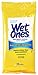Wet Ones Citrus Antibacterial Hand & Face Wipes, Travel Packs 15 Count (Pack of 6)