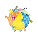 Mary Meyer Taggies Plush Toss The Taggies Chime Ball, Colors