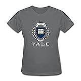 Kazzar Women's Yale University Motto T Shirt