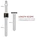UMTELE Soft Silicone Replacement Strap with Rose Gold Frame for Fitbit Blaze Smart Fitness Watch, Small, Silver