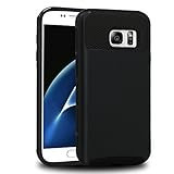 Galaxy S7 Case,Yokirin Full Matte Flexible TPU Case Back Cover for GS7 Phone - Black