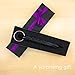 YESSQ Pocket Folding Knife - EDC and Tactical Pocket Knife Stainless Steel Blade with Glass Broker (Black)