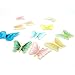 CUTEHILL Iron on Patches, Butterfly Applique Patches, 10 Pieces Colorful Butterfly Embroidery Applique Patch