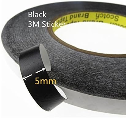 ACENIX® Double Sided Layer mobile phone Adhesive Sticky Tape Sticker ipad glue screen LCD Display (5mm), Black - Image 3