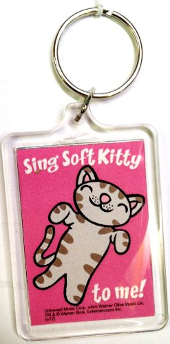 The Big Bang Theory Soft Kitty Keychain-1 count