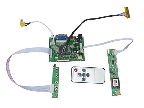 NJYTouch PCB800099 HDMI VGA AV LCD Controller for 14.1inch N141L1-L02 N141L1-L03 N141l3-L03 Rev.C1 1280x800