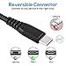 USB C Cable 10ft, Samsung Galaxy S8 S9 Plus Charger Fast Charging Cord, 2 Pack Nylon Braided USB A to Type C Charging for for Samsung S10 Note 9, Pixel, LG V30 G6 G5, Google Pixel Gray