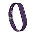 LEEFOX Band for Fitbit Flex 2, Adjustable Fit Bit Flex 2 Accessory Silicon Replacement Wristband w/Fastener Clasp Fitness Strap for Original Flex 2, Purple, Small(Psalm 23-3)