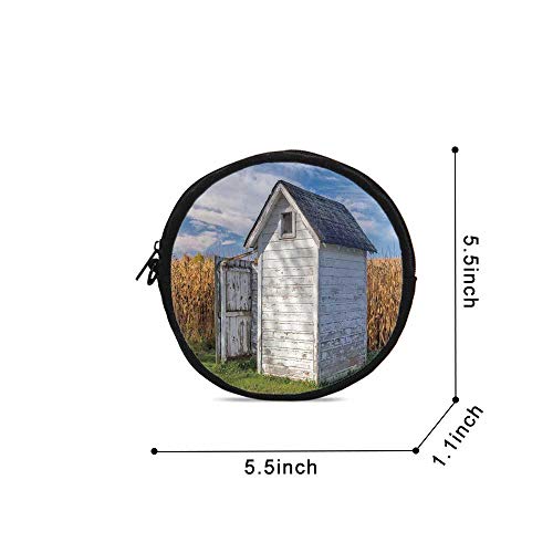 2 Outhouse+Durable+Round+Coin+Country