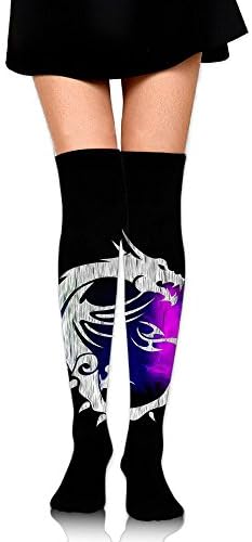 Msi-Logo-Nothing-Beats-The-Dragon Custom Long Tube Stockings Outdoors Comprssion Socks For Women