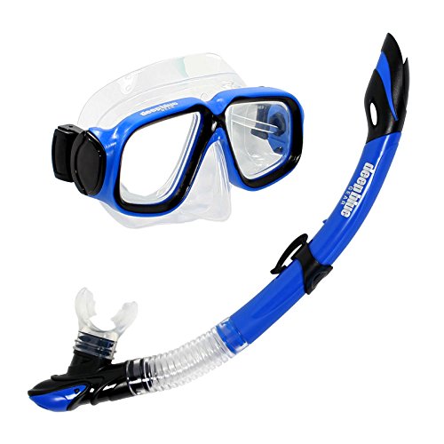 Deep Blue Gear Maui Jr. Diving Mask and Semi-Dry Snorkel Set