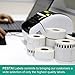Pestai Compatible Labels Replacement for Brother DK-2205 Cut-to-Length Label 2.4” x 100 Feet, Compatible with Brother QL-500 QL-570 QL-700 QL-710W Printer (6 Rolls Plus 1 Reusable Cartridge)