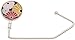 Purse Hook - Womens Lightweight Handbag Purse Hanger - Bag Holder for Tables & Desks w/Gift Bag Included by SilverHooks (Retro Floral)