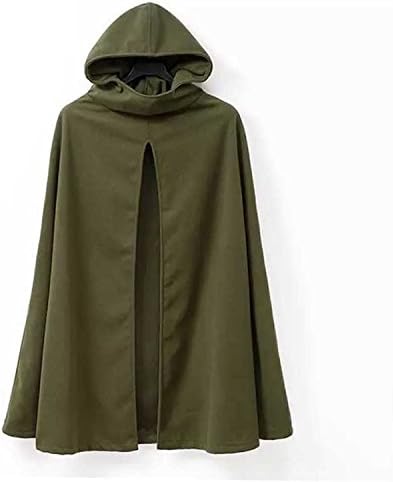 Penin Fashion New Autumn New Vintage Ethnic Woolen Hooded Women'S Cloak Coat Drop-Shoulder Sleeve Wool Cape Gn M