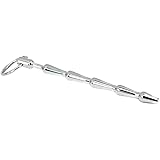 5.7 Inch Urethral Sounds Dilators Penis Stretcher Screwed Penis Plug, Solid