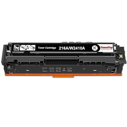HenceBuy W2410A Black Toner Cartridge For HP 216A Color Laserjet Pro MFP M183fw M182n M182nw M155a M155nw W2411A W2412A W2413A (Black)