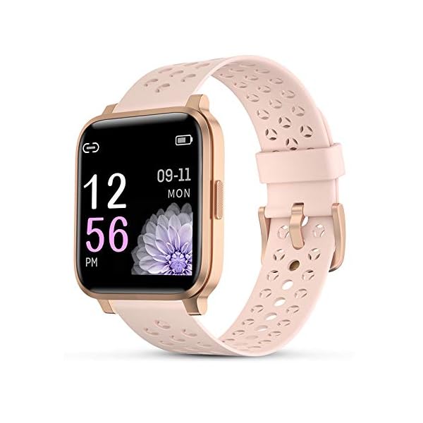 BYTTRON-Smartwatch-Women-13-Full-Touch-Screen-Fitness-Tracker-Watch-for-Women-Waterproof-with-Heart-Rate-Sleep-Monitor-Pedometer-Stopwatch-SMS-Call-Notification-Smart-Watch-for-Android-iPhone BYTTRON Smartwatch Women, 1.3" Full Touch Screen Fitness Tracker Watch for Women Waterproof with Heart Rate Sleep Monitor Pedometer Stopwatch SMS Call Notification Smart Watch for Android iPhone
