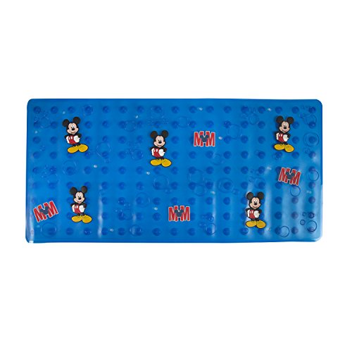 Disney Mickey Mouse" Dimensional Bath Mat, Blue