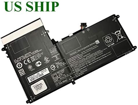 Skoron AO02XL New Replacement Battery for HP ElitePad 1000 G2 HSTNN-LB5O HSTNN-UB5O HSTNN-IB5O 728250-1C1 728558-005 728250-421 A002XL 7.4V 31Wh 3995mAh
