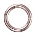 Weave Got Maille, 18-Gauge 3mm Rose Gold Enameled Copper Jump Rings, 100-Pieces