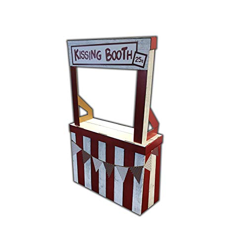 Advanced Graphics Kissing Booth Life Size Cardboard Cutout Standup