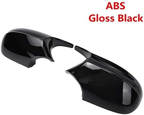 ウイングミラーカバーキャップ ミラーカバーe90実カーボンファイバー Abs車のバックミラーキャップカバーを直接交換するフィット感のためfit For Bmw E90 E91 E92 E93 08 11 10 13 Lci 防水性と耐久性 Color Abs Black Pasadenahc Com