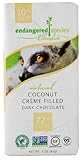 Endangered Species Coconut Creme Filled Dark Chocolate, 3 oz