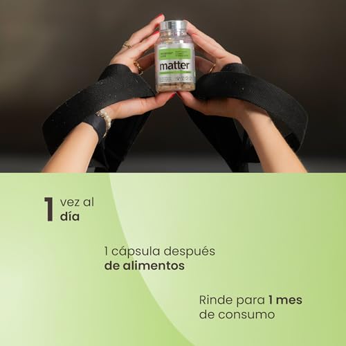 Matter Probivos Lean, Suplemento Probioticos con B420™, 17 Billones UFC, Sinetrol®, CinSulin® y L. acidophilus NCFM®, Apoyo al Metabolismo, Microbiota y Composición Corporal, 1 Frasco con 30 Cápsulas