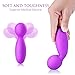 Mini Wand Massager, BOMBEX Therapeutic Handheld Massage Wand, 10X Speeds Cordless Portable Deep Tissue Massager for Back Neck Shoulder, Sports Recovery