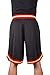 Ultra Game NBA Cleveland Cavaliers Mens Woven Basketball Shorts, Team Color, Large