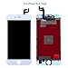 LYESS LCD Touch Screen Digitizer Replacement for iPhone 6S 4.7 Inch - White with 3D Touch Frame Assembly, Repair Tools Kit and Instructions