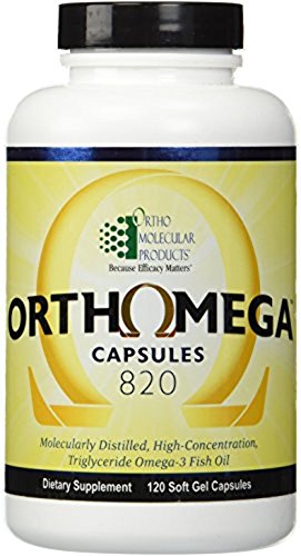 Ortho Molecular - Orthomega 820 - 120 Soft Gel Capsules