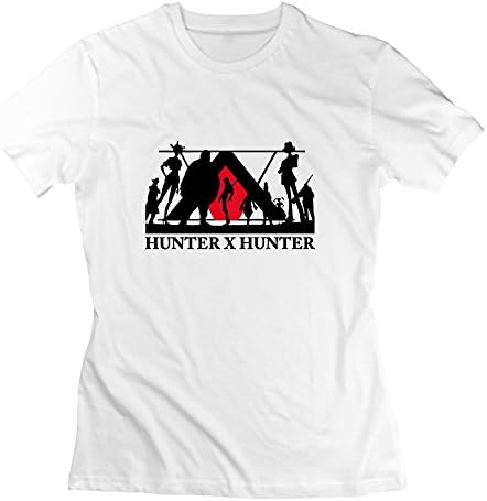 Lady Crew Neck Hunter X Hunter T-shirt XXL White