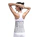 Lumbar Back Spinal Spine Waist Brace Support Belt Corset Stabilizer Cincher Tummy Trimmer Trainer Weight Loss Slimming Body Shaper Abdominal Binder Belly Postpartum Postnatal Band Wrap Strap Pad(M)