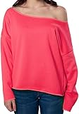 1980s style cut off sweatshirt