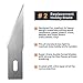 Nicpro 120 PCS Hobby Blades Set SK-5, Utility Refill #2 Art Blades Refill Cutting Tool with Storage Case for Medium to Heavy Craft, Hobby, Scrapbooking, Stencil