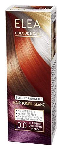 Elea Semi Permanent Hair Toner 00 No Color Hair Glanz 100ml