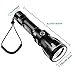 TurnRaise Scuba Diving Light, Diving Flashlight - 1200 Lumen XM-L2 100M Waterproof Underwater Torch, Bright LED Submarine Safety Light for Underwater Activities and Outdoor Activities(Without Battery)