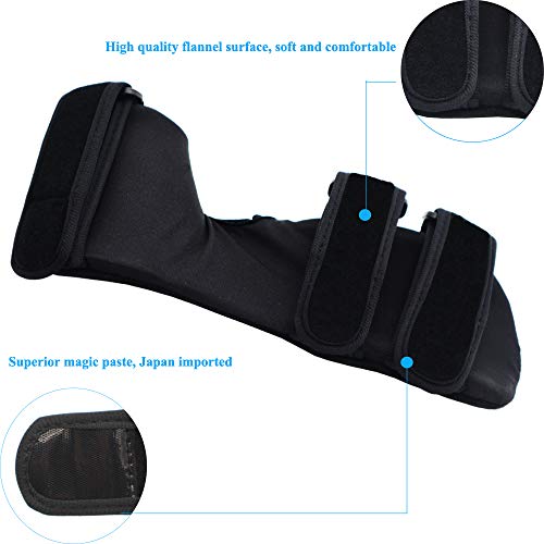 Function Resting Wrist Orthosis Night Hand Splint Support Immobilizer Finger Wrist Fracture Fixation Scaffold for Pain Tendinitis Sprain Fracture Arthritis Dislocation (Left)