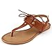 MuDan Womens Roman Gladiator Sandals Flats Thongs